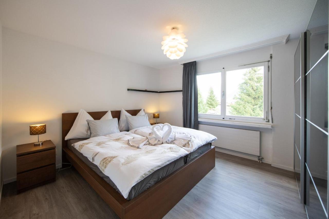 Agrimonia - möbilierte Ferienwohnung mit Balkon Davos Exterior foto