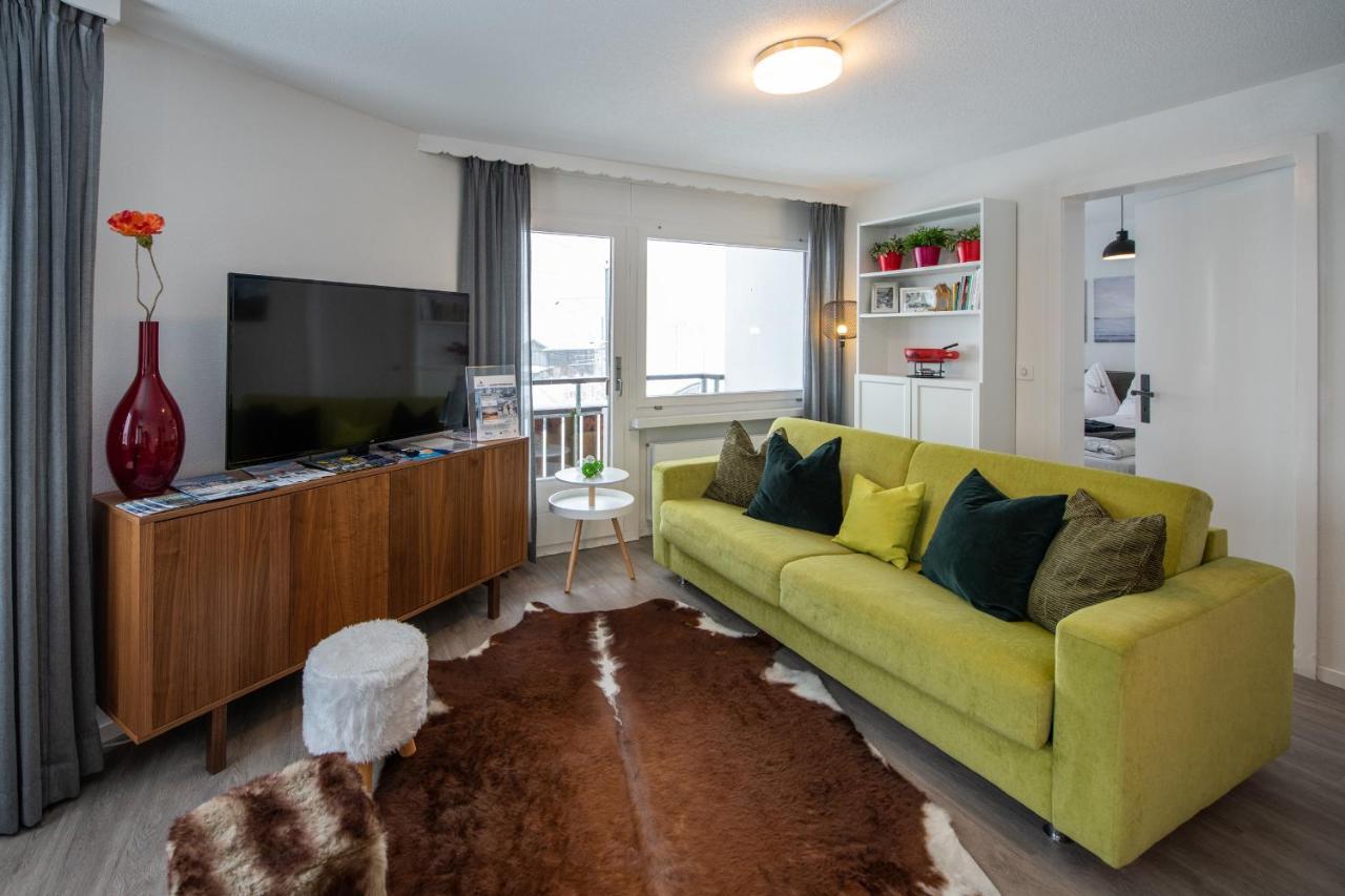 Agrimonia - möbilierte Ferienwohnung mit Balkon Davos Exterior foto
