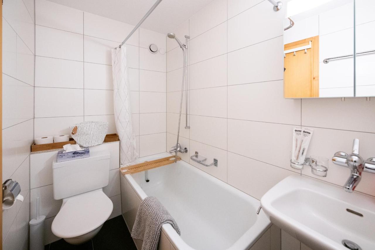 Agrimonia - möbilierte Ferienwohnung mit Balkon Davos Exterior foto