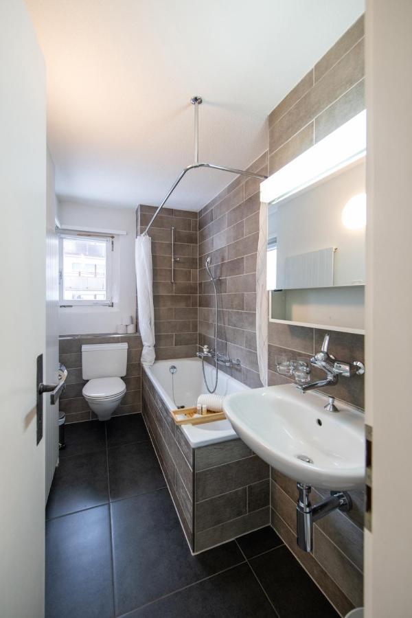 Agrimonia - möbilierte Ferienwohnung mit Balkon Davos Exterior foto
