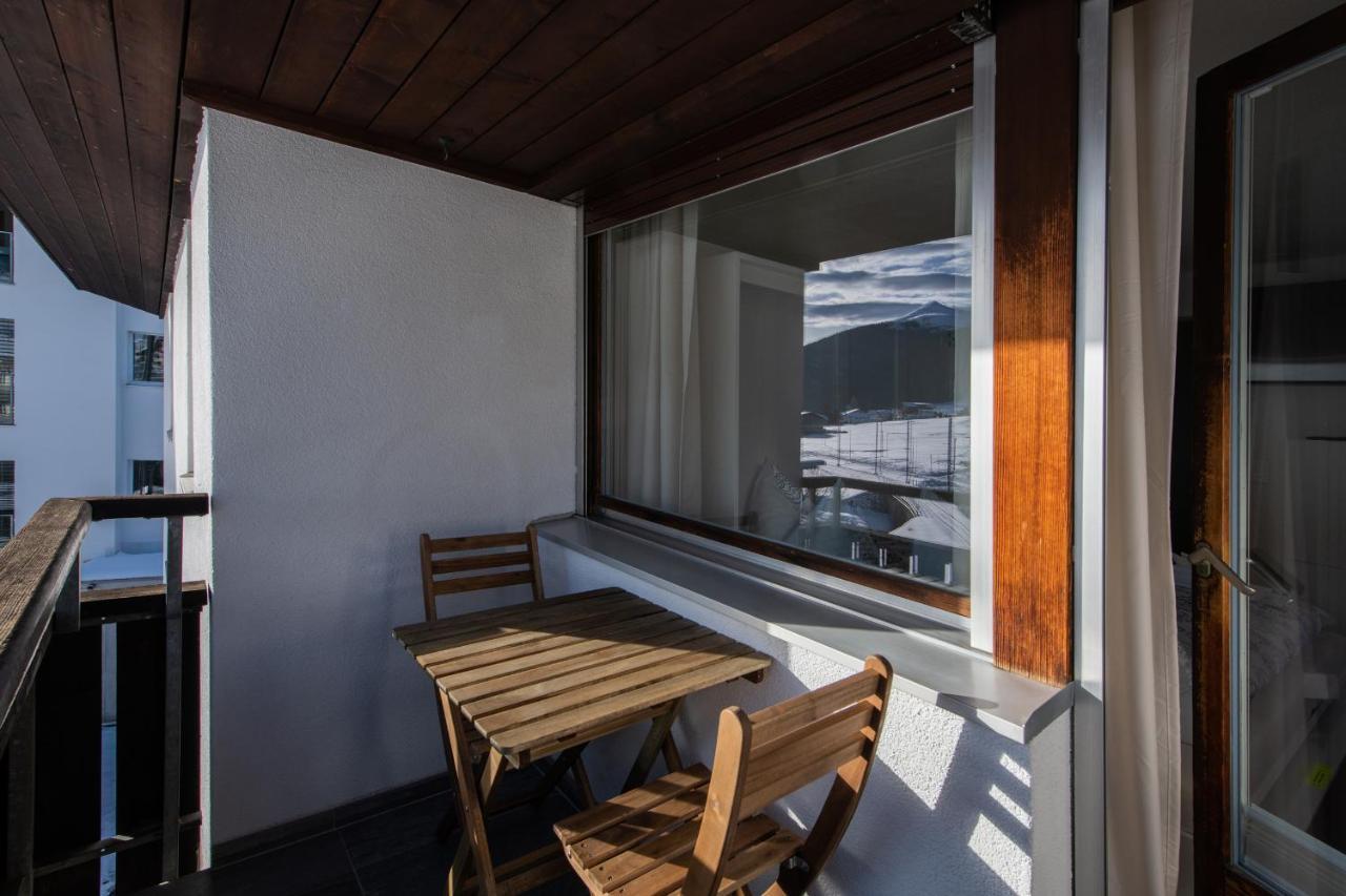 Agrimonia - möbilierte Ferienwohnung mit Balkon Davos Exterior foto